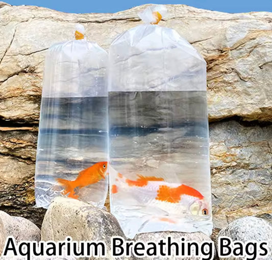 10 X Aquarium Breathable Transport Bags 10x30cm